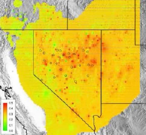 Screening EGS reservoirs in Nevada.